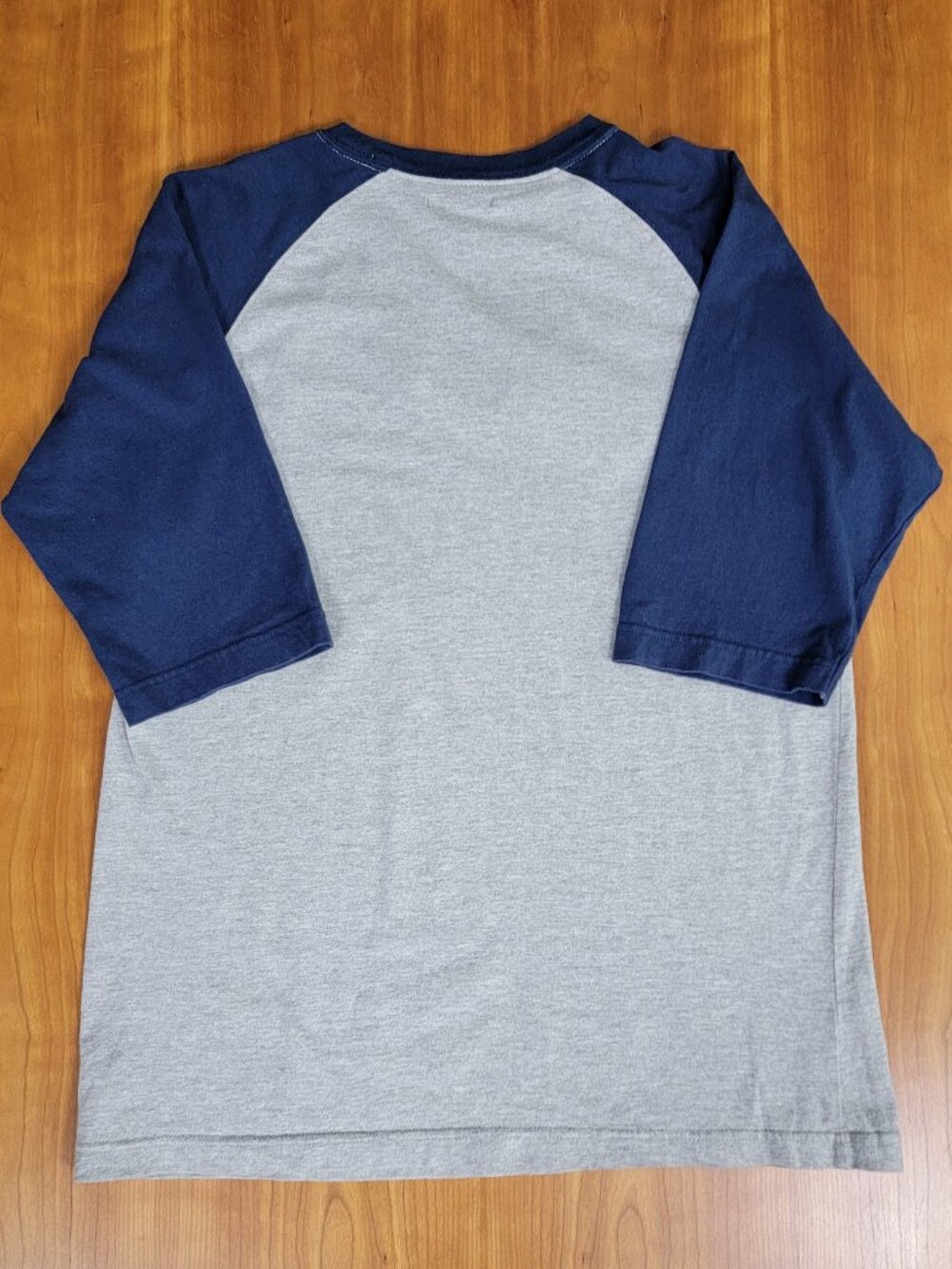 Mighty Mac Sports Milwuakee Brewers Baseball Blue Grey Baseball Shirt - Youth XL - Picture 4 of 6